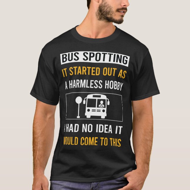 Camiseta Harmless Hobby Bus Spoter (Anverso)