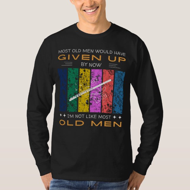 Camiseta Harmonize Your Look: Flute Design for Music Lovers (Anverso)