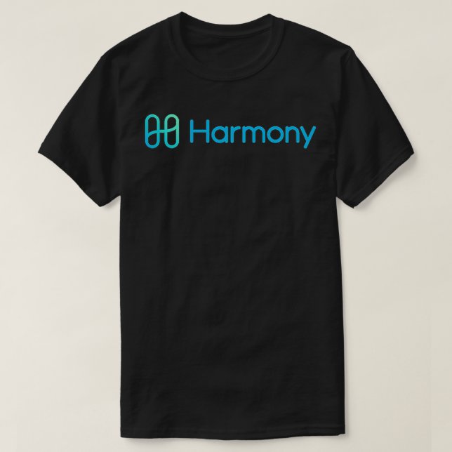 Camiseta Harmony ONE Crypto Logo  (Diseño del anverso)