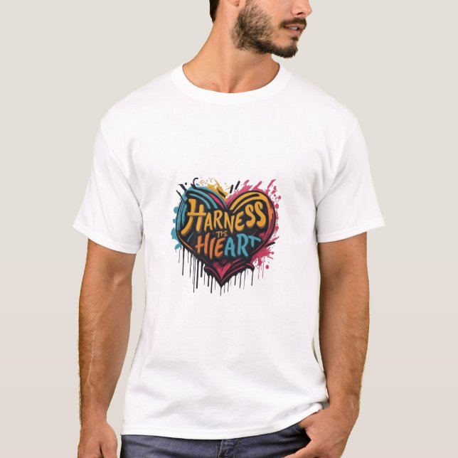Camiseta Harness the Heart (Anverso)