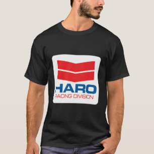 Camiseta Haro Bmx Carreras División Azul Rojo Blanco