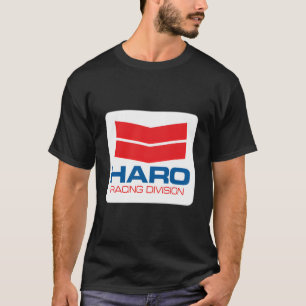 Camiseta Haro Bmx Carreras División Azul Rojo Blanco