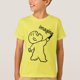 Camiseta Harold y el "Imagínese" del Camino Púrpura