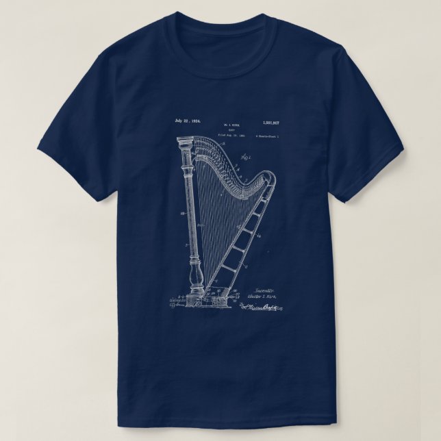 Camiseta Harp (Diseño del anverso)