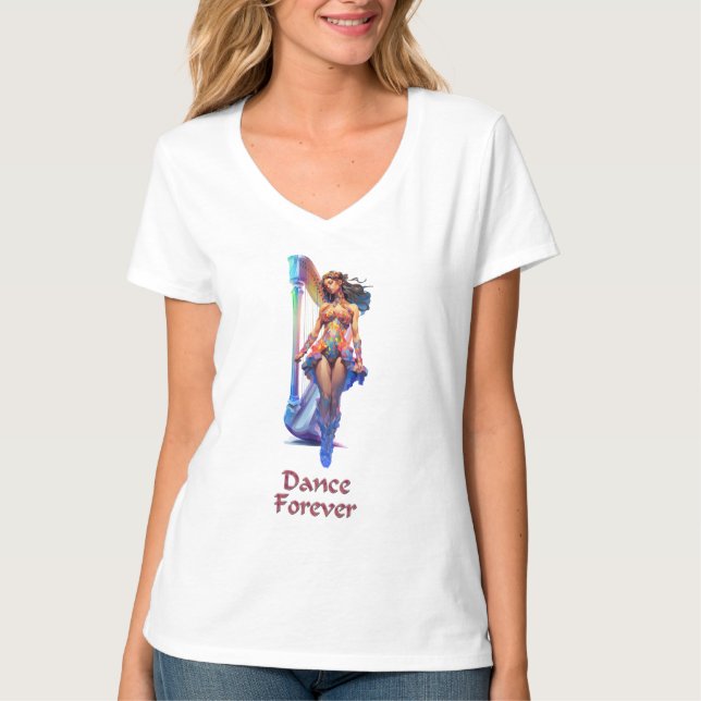 Camiseta Harp Dancer (Anverso)