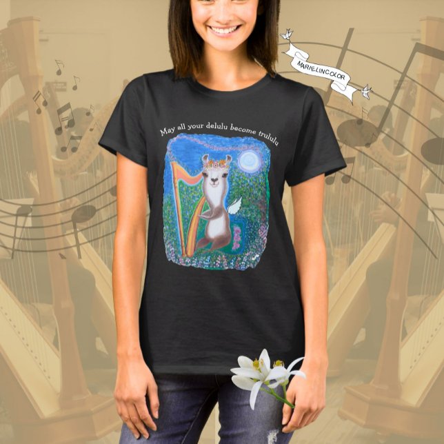 Camiseta Harp Moon Delulu (Subido por el creador)