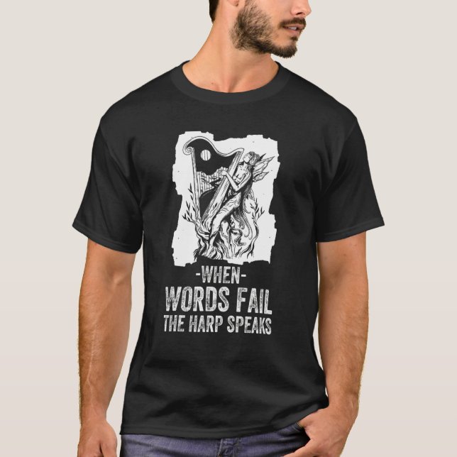 Camiseta Harp Player (Anverso)