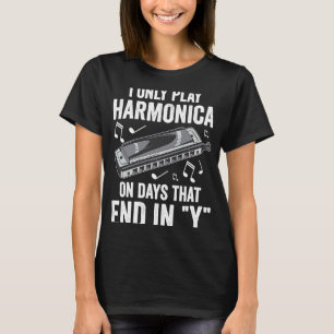 Camiseta Harp Player sólo reproduce Harmonica