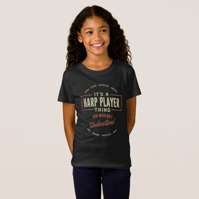 Camiseta Harp Player Thing (Anverso completo)