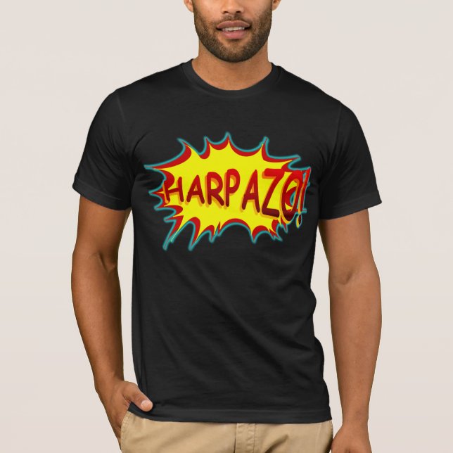 Camiseta ¡HARPAZO! (Éxtasis) (Anverso)