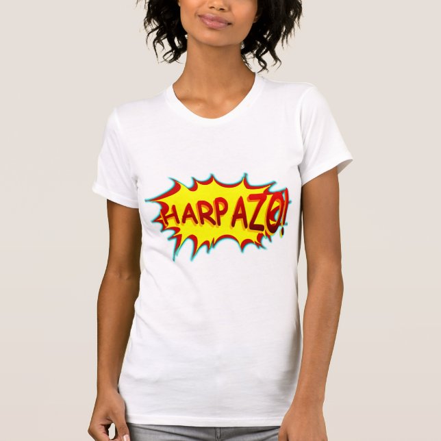 Camiseta ¡HARPAZO! (Éxtasis) (Anverso)