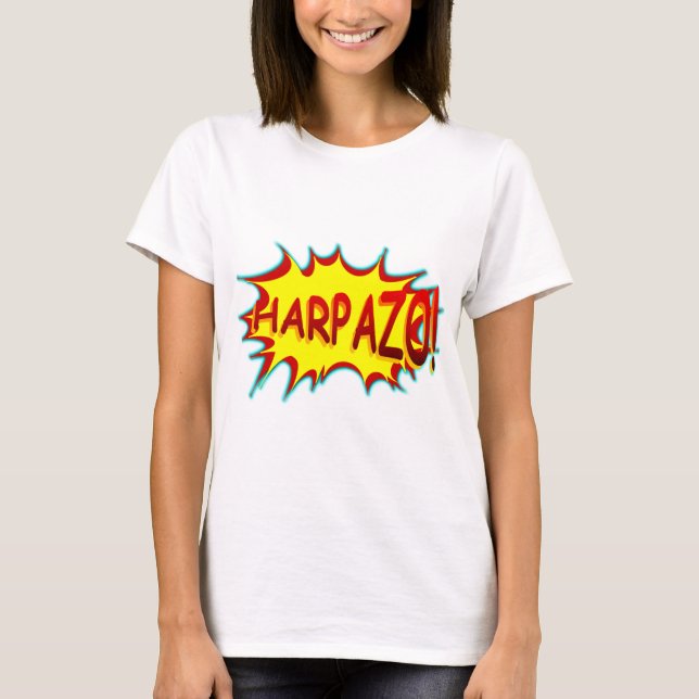 Camiseta ¡HARPAZO! (Éxtasis) (Anverso)