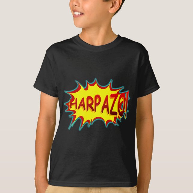 Camiseta ¡HARPAZO! (Éxtasis) (Anverso)