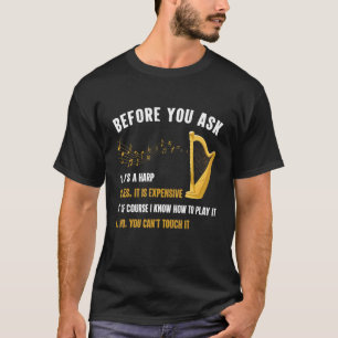 Camiseta Harpist Lifetsyle soy antes de que te preguntes qu