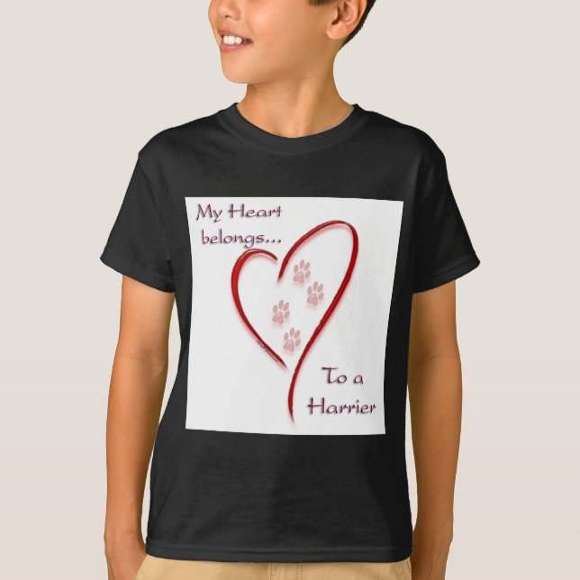 Camiseta Harrier Heart pertenece (Anverso)