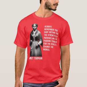 Camiseta Harriet Tubman cambia el mundo