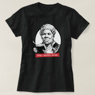 Camiseta Harriet Tubman lee libros prohibidos