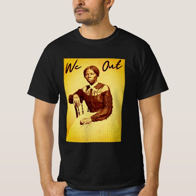 Camiseta Harriet Tubman - Salimos - Historia negra (Anverso)