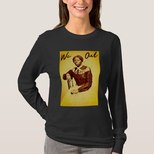 Camiseta Harriet Tubman - Salimos - Historia negra T (Anverso)