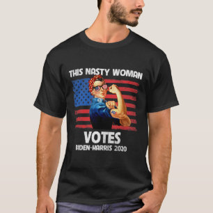 Camiseta Harris 2020 Esta Mujer Desagradable vota 2