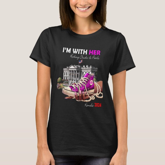 Camiseta Harris 2024 Estoy con su Rocking (Anverso)