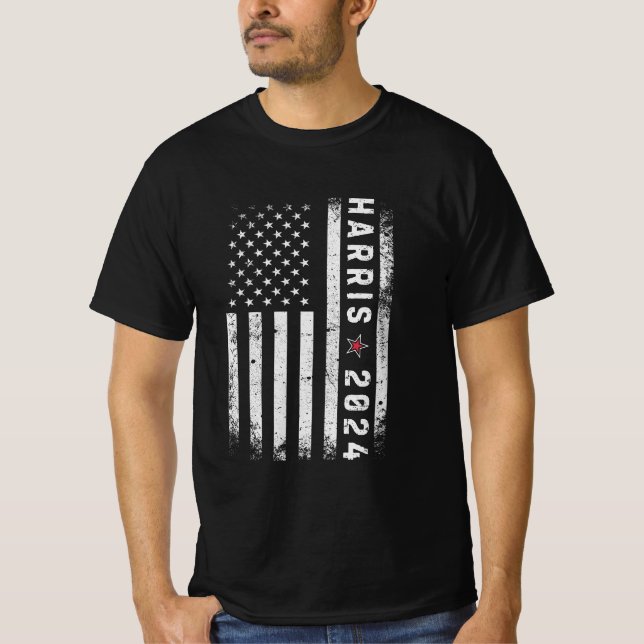 Camiseta Harris 2024 Kamala Harris Por El Presidente 2024T- (Anverso)