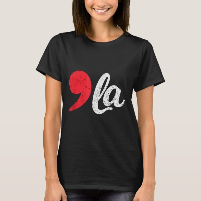 Camiseta Harris 2024 Presidente angustiado coma La Divertid (Anverso)