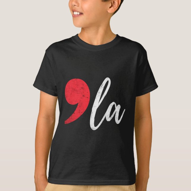 Camiseta Harris 2024 Presidente Comma La Funny (Anverso)