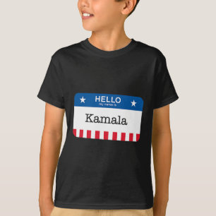 Camiseta Harris 2024 Último minuto Costume kamala Etiqueta