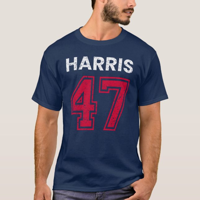 Camiseta Harris 47 I - Kamala Harris Por Presidente (Anverso)
