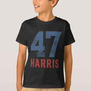 Camiseta Harris 47 Primera Mujer Presidenta De Chicas Y Ado