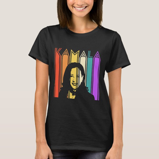 Camiseta Harris Gift Retro Art Retrato Silhouette Harris 2 (Anverso)