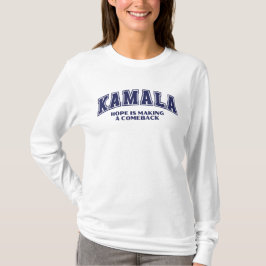 Camiseta Harris Kamala 2024 Esperanza vuelve
