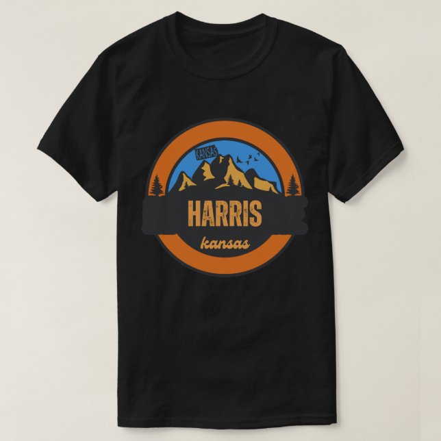 Camiseta Harris, Kansas (Diseño del anverso)