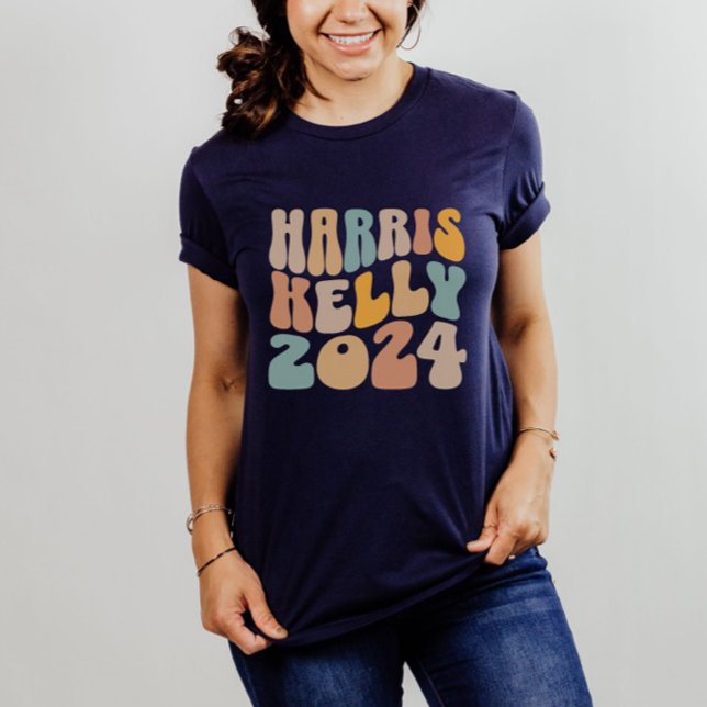 Camiseta Harris Kelly 2024 Trendy Wavy Boho (Subido por el creador)
