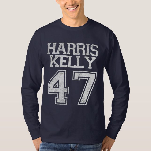 Camiseta Harris Kelly 47.ª cosecha electoral de 2024 (Anverso)