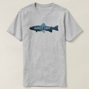 Camiseta Harris Lake North Carolina Fish
