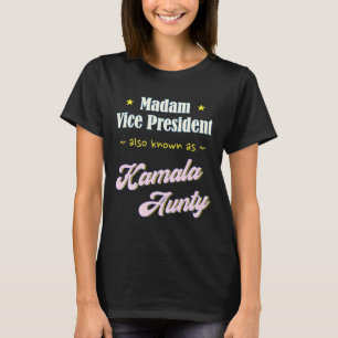 Camiseta Harris Madam Vice President Aunty
