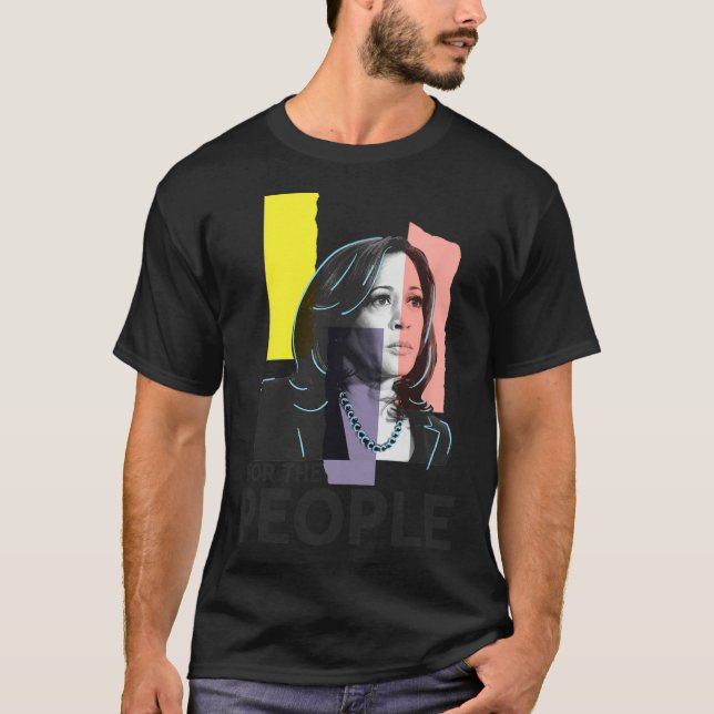 Camiseta Harris Por El Presidente De Las Elecciones Del Pue (Anverso)