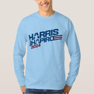 Camiseta Harris Shapiro 2024 Estrellas y Barras Patriótico