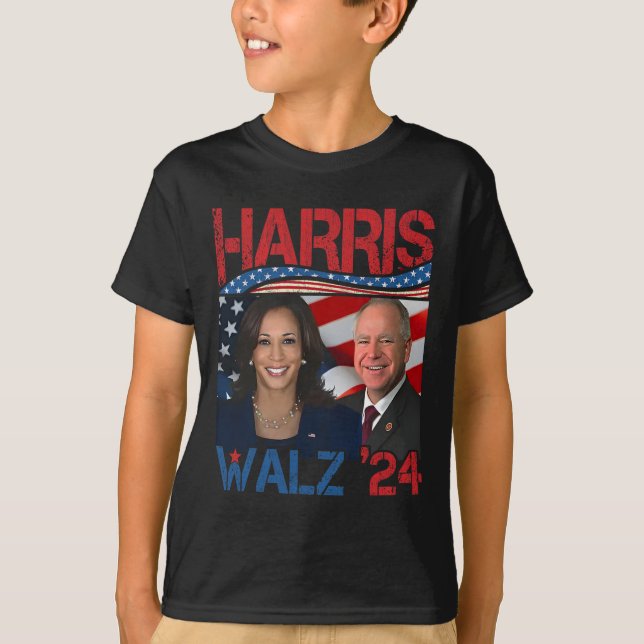 Camiseta Harris Tim Walz Waltz 3 (Anverso)