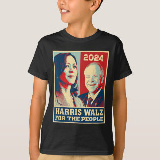 Camiseta Harris W 2024 Por El Pueblo Demócrata Vota Kamala