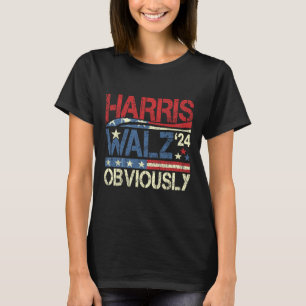 Camiseta ¡Harris W, obviamente! Elecciones Harris Waltz 202