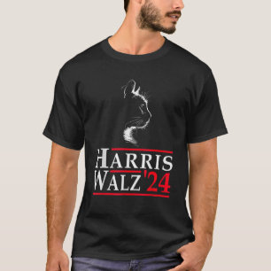 Camiseta Harris Waltz 2024 Gracioso voto por gato para Kama