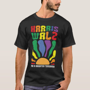 Camiseta Harris Waltz por un mañana más brillante Kamala LG