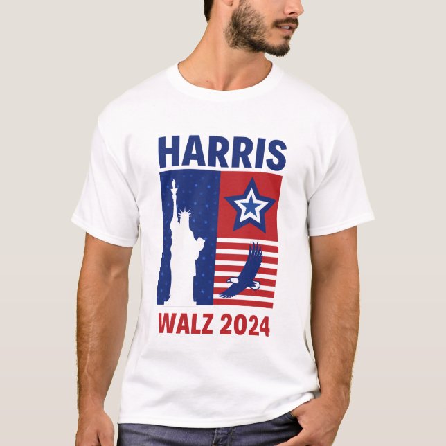 Camiseta Harris Walz 2024 (Anverso)