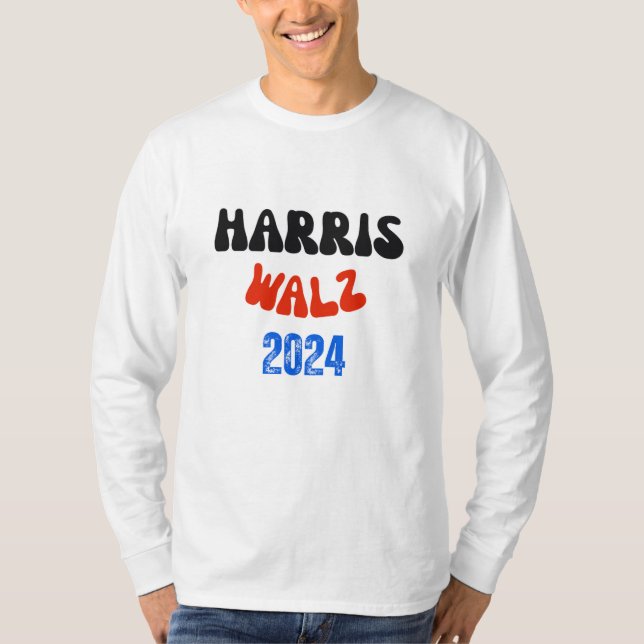 CAMISETA HARRIS WALZ 2024 (Anverso)