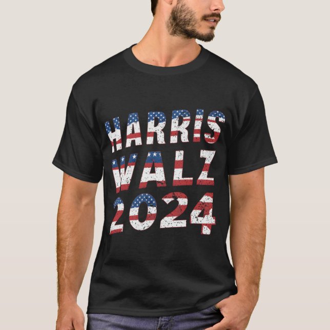 Camiseta Harris Walz 2024 (12) (Anverso)