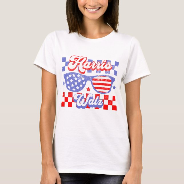 Camiseta Harris Walz 2024 Elecciones Kamala Tim Waltz Améri (Anverso)