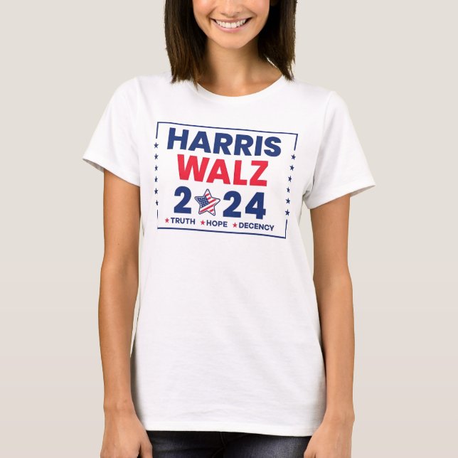 Camiseta Harris Walz 2024 | Harris Walz (Anverso)